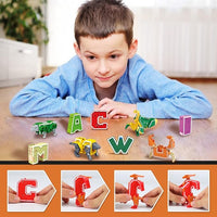 Preschool letter learning toy for classroom and home play