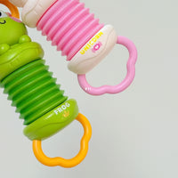 Press ding-dong baby toy for interactive sound exploration