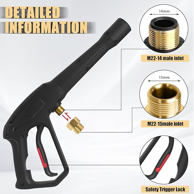 Spray tool being used for car and bike cleaning