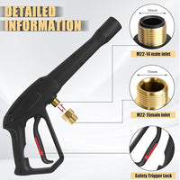 Spray tool being used for car and bike cleaning