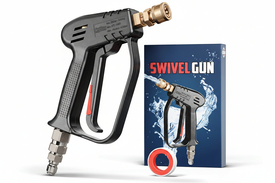 Front view of Short Pressure Washer Spray Wand