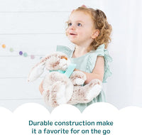 Burrow Bunny plush for pretend play and cuddling