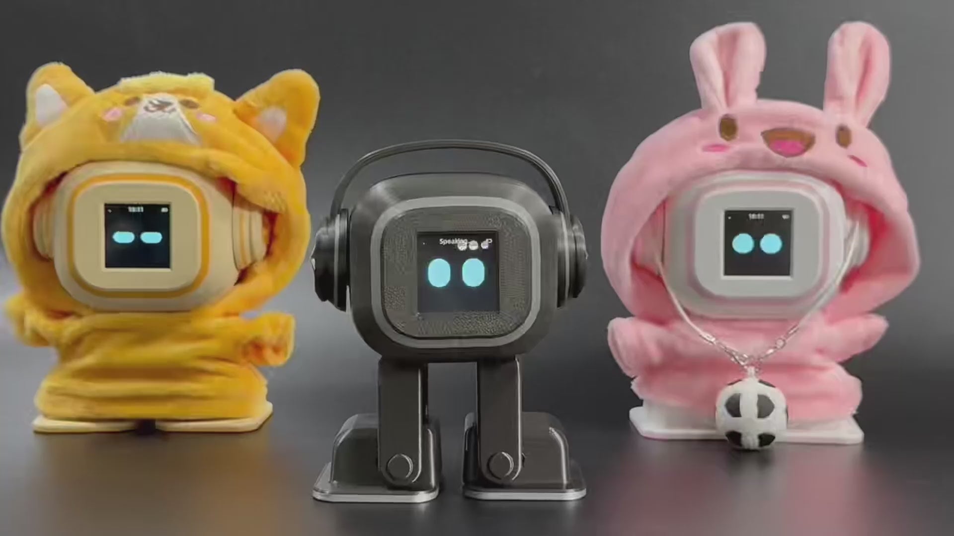 Smart interactive robot with voice and movement features