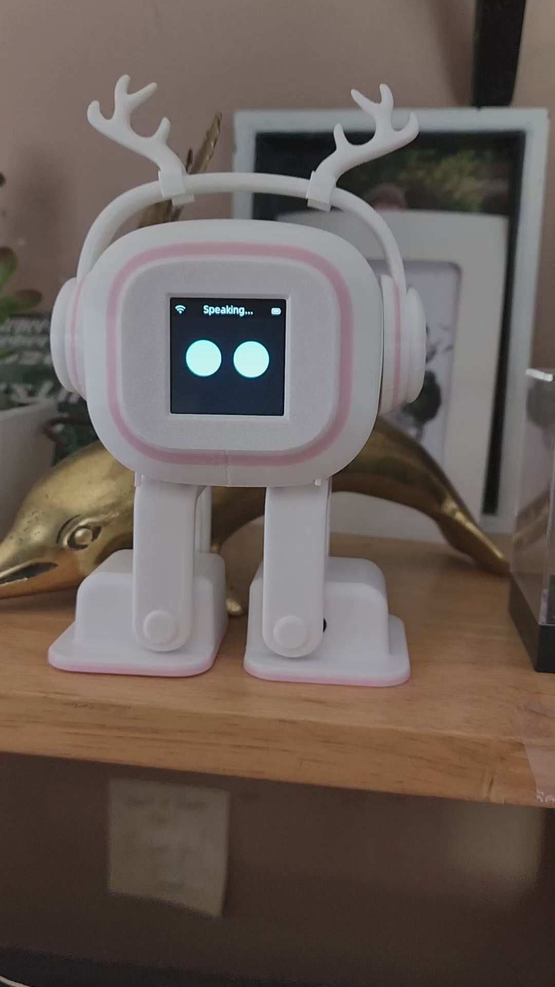 Compact AI companion for desk and home use