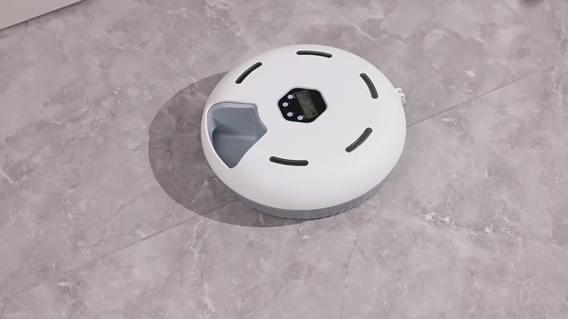 Automatic Cat Wet Food Feeder with Multiple Food Compartments