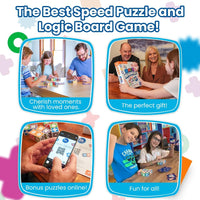 Problem-solving board game for kids 5+ years