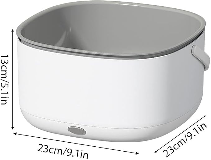 Produce washing machine with removable two-tier drain basket