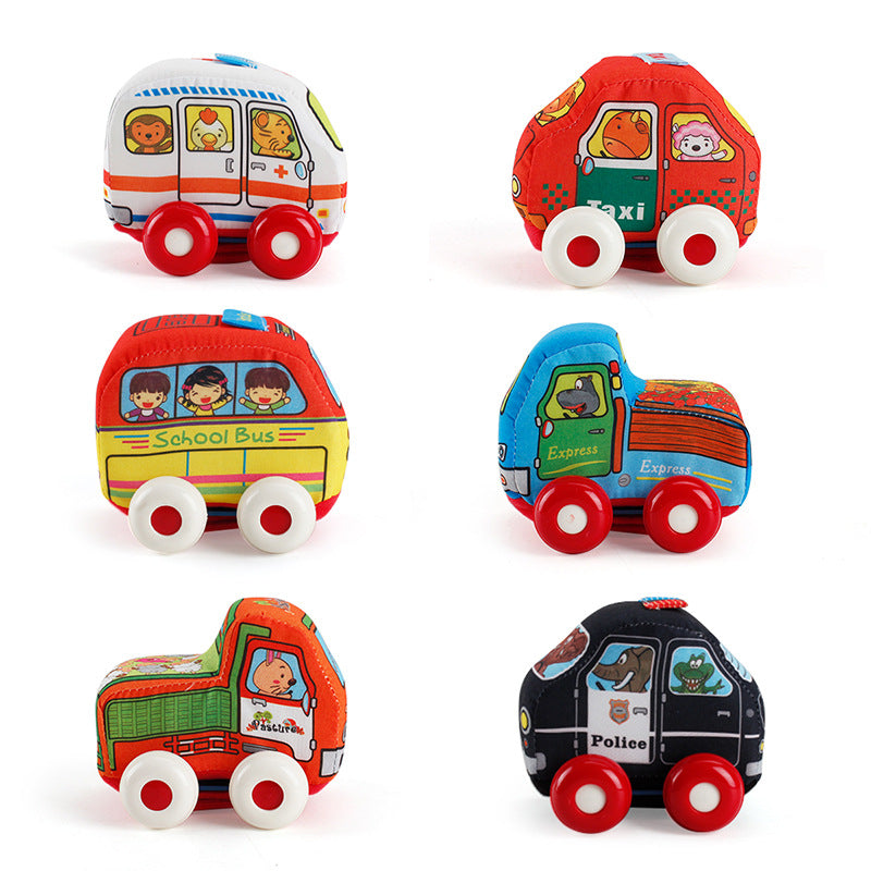 Pull back toy cars for babies learning toy vehicles