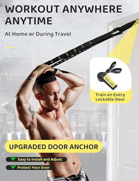 Pull up rings for upper body strength and muscle training