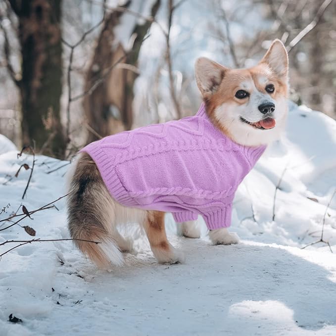 pullover dog sweater easy to wear for small dogs