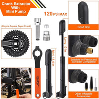  Bicycle puncture repair kit with glueless patches for fast fixes