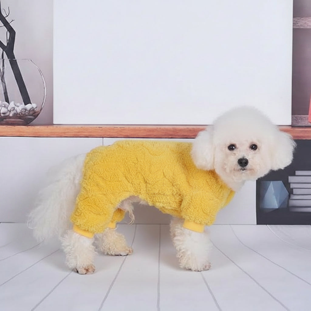 Winter Pajamas For Puppies With Full Leg Coverage