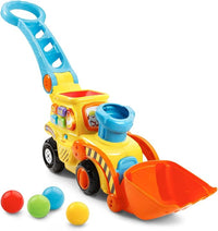 Push and pop bulldozer toy for kids