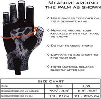 Quick dry sun gloves for water sports kayaking and rowing