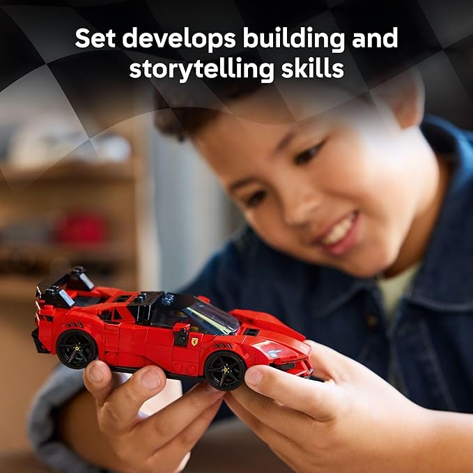 race car model building kit toy for creative construction and play