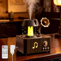 Rain rotating humidifier with decorative design
