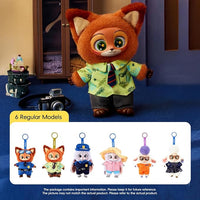 Random animal collectible figurine from Zootopia plush toy blind box