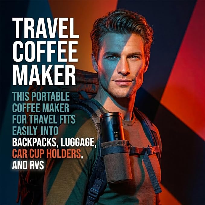 Portable espresso maker with rapid heating function