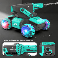 RC car with LED light effects