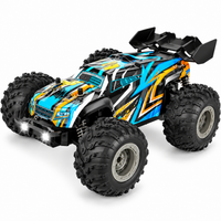 1:18 scale RC car featuring oversized wheels and off-road monster truck styling.