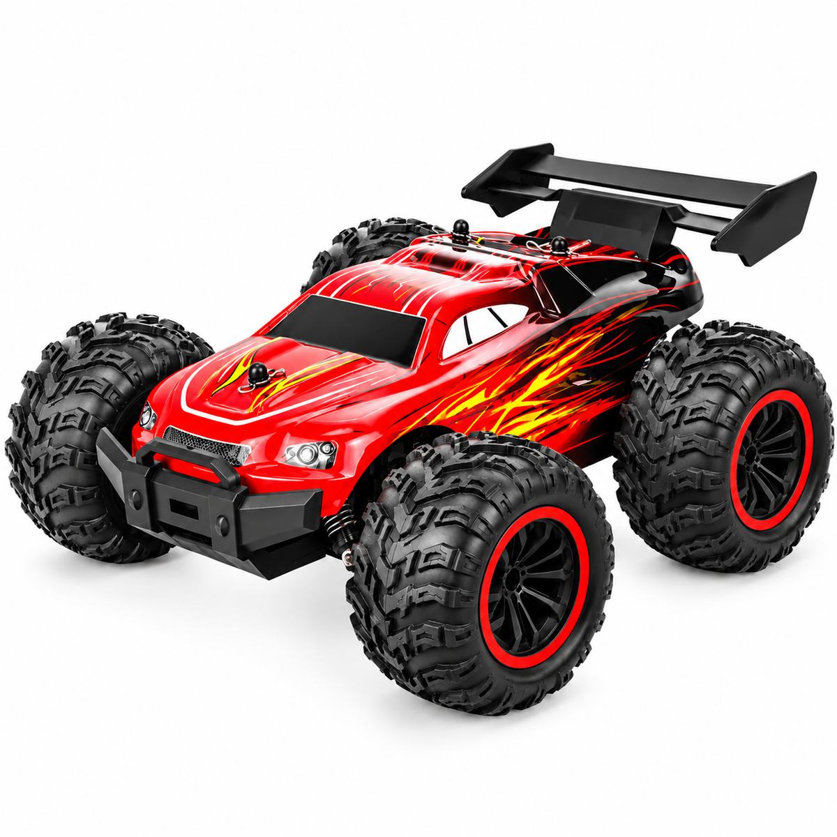 1:18 scale RC monster truck featuring a big-wheel off-road design.