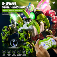 RC stunt car designed for indoor and outdoor play