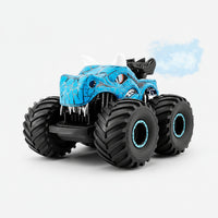 RC toy car with large climbing-style wheels