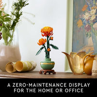 realistic Chrysanthemum flower model kit for DIY crafting and display