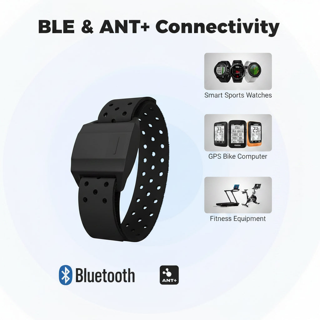 Rechargeable activity monitor with charging cable