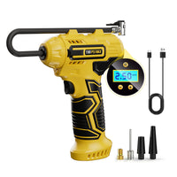 Rechargeable Air Compressor For Bike Motorcycle And Car Tires