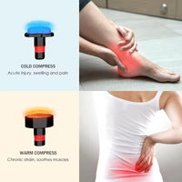 Rechargeable body massager with multiple attachment heads for home use