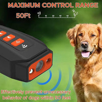 Rechargeable Dog Bark Control Device with Compact Design