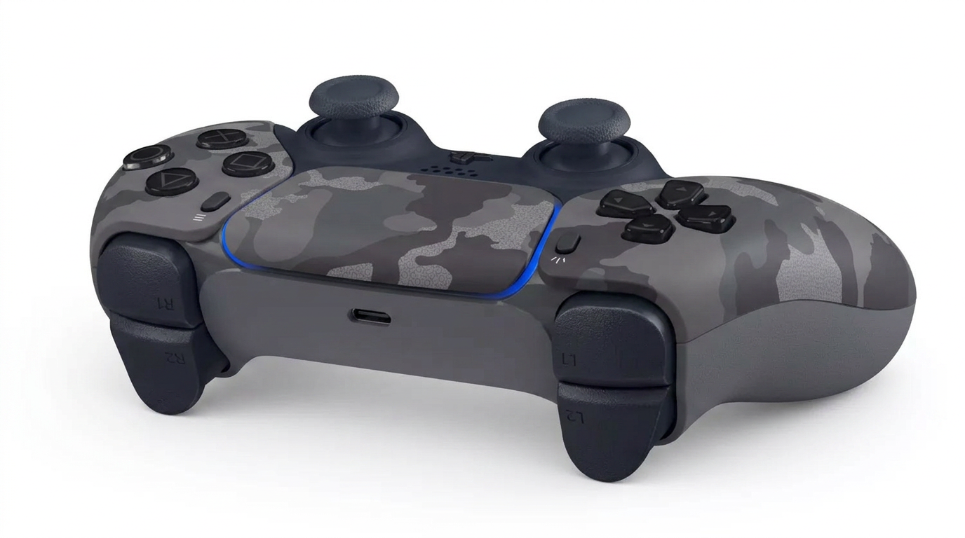 Rechargeable gaming controller with USB charging