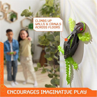 Rechargeable gecko robot toy for kids with remote