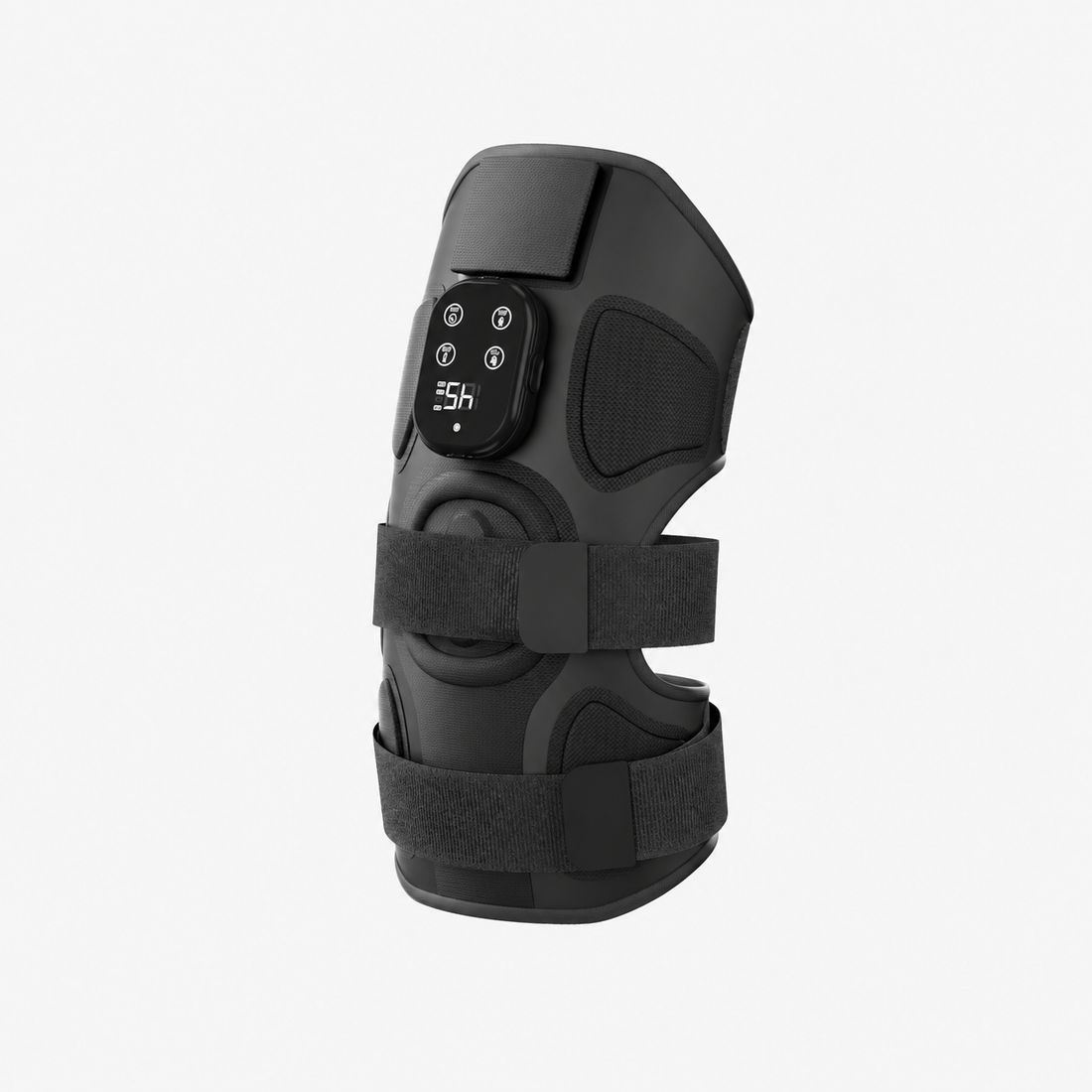 Rechargeable knee wrap with adjustable straps