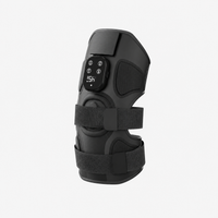 Rechargeable knee wrap with adjustable straps