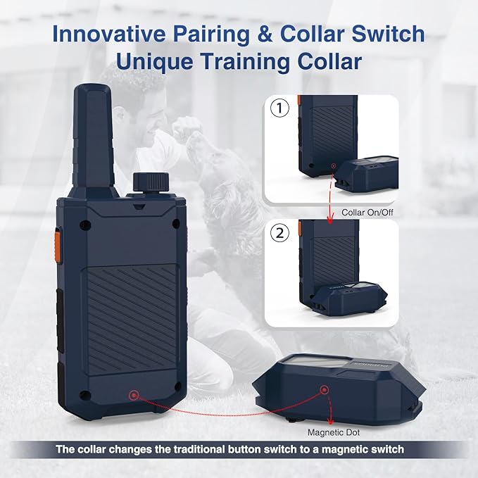 rechargeable smart dog collar for obedience training
