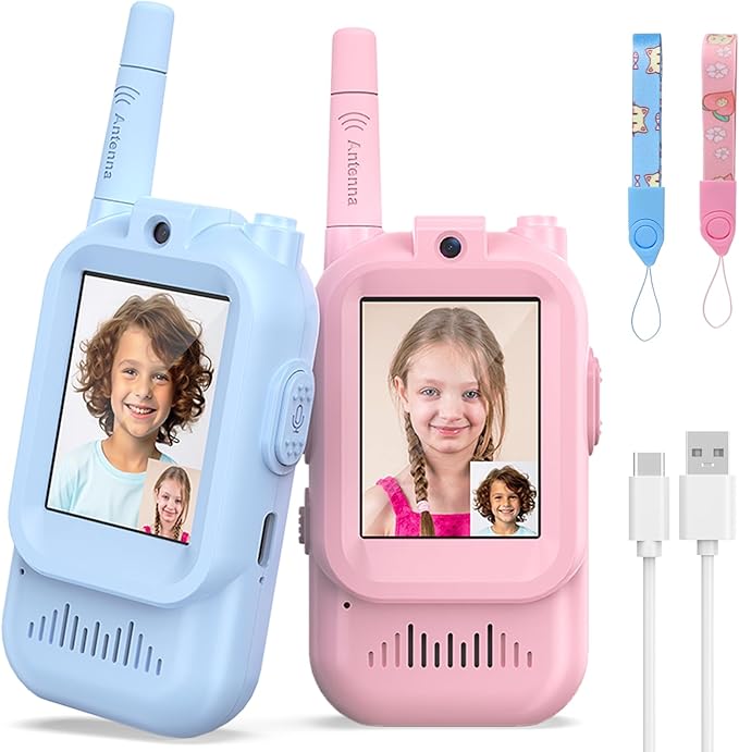 Rechargeable walkie talkies for kids with long-range