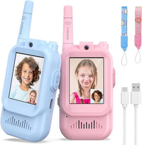 Rechargeable walkie talkies for kids with long-range