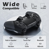 Rechargeable wireless gaming controller with USB cable