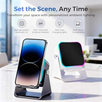 Rechargeable wireless speaker stand design