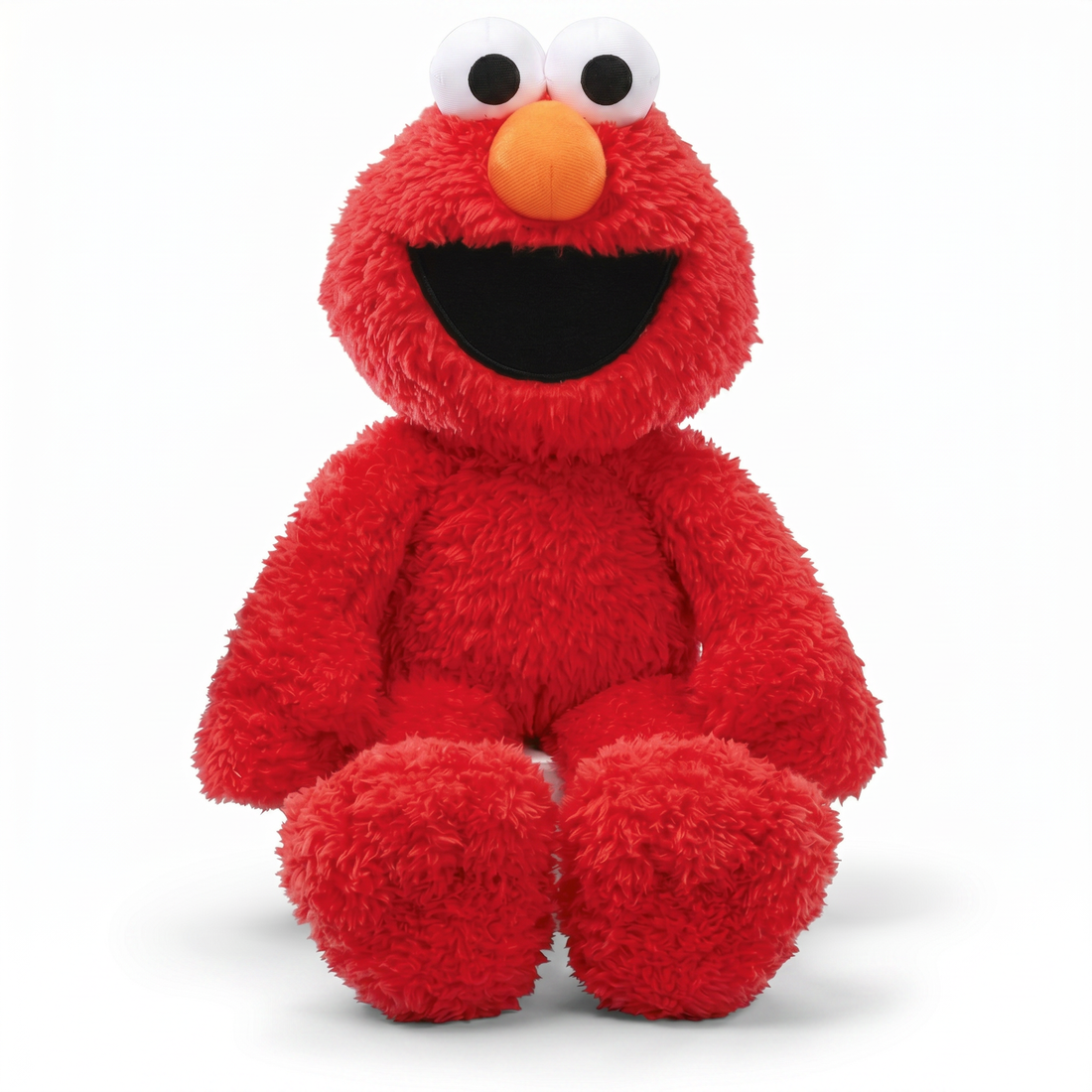 Red plush toy for kids