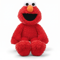 Red plush toy for kids