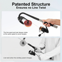 Fishing Reel Spooling System for Smooth Line Winding