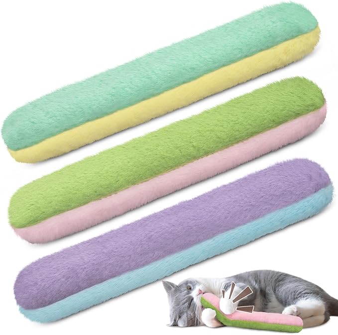 Refillable Catnip Kicker Toys 3 Pack Crinkle Cat Toys