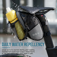 Reflective cycling tail bag for bike seat