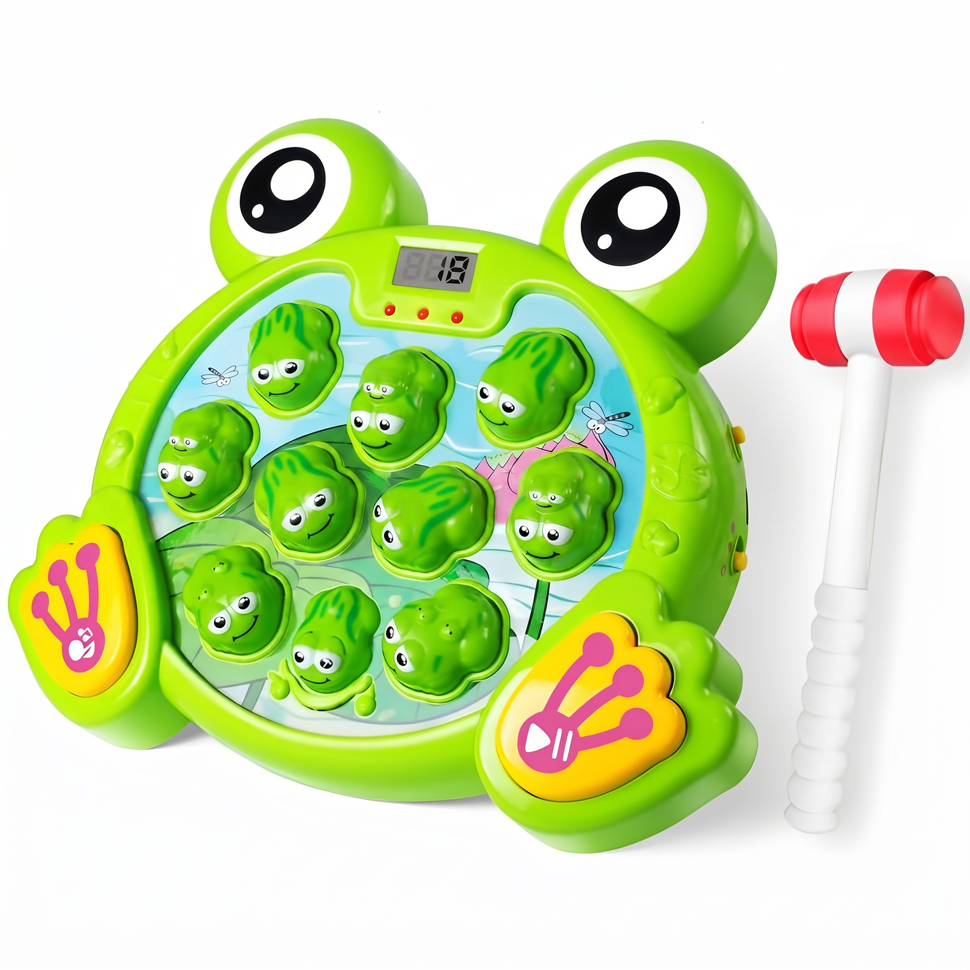 Reflex And Memory Frog Game Educational Toy