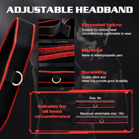 Reflex Training Ball Attached to Adjustable Headband for Boxing Practice