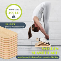 Slant board for rehab and physical therapy stretching