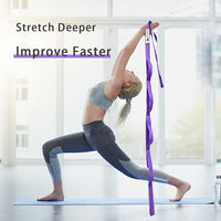 Rehabilitation stretch strap fitness accessory for therapy and recovery
